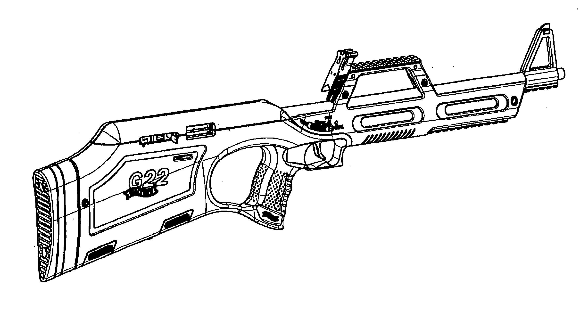 Firearm, in particular a self-loading small-caliber rifle