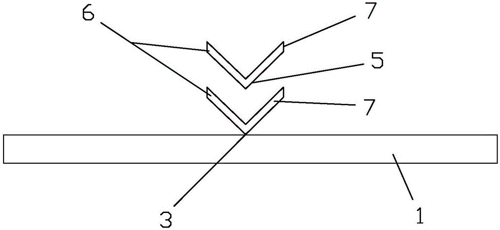 Improved metal panel bending device