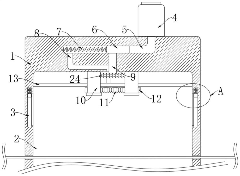 A high-efficiency dust-removing drying equipment for textile production