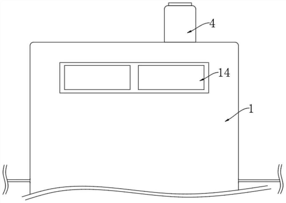 A high-efficiency dust-removing drying equipment for textile production