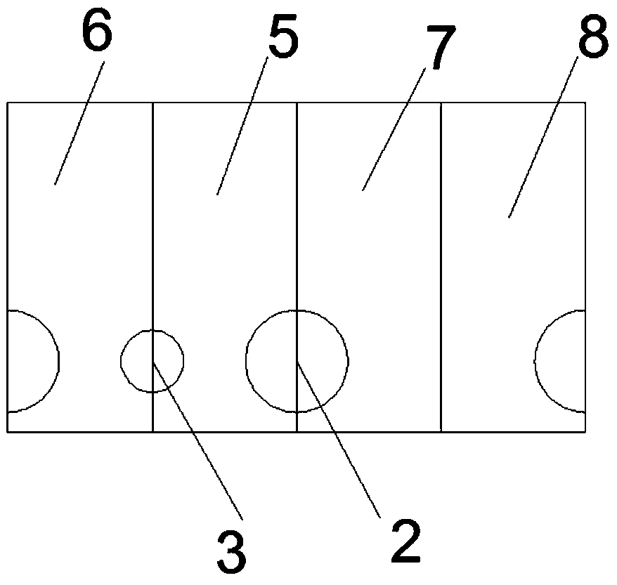 Circular cast-in-place well chamber steel template and construction method