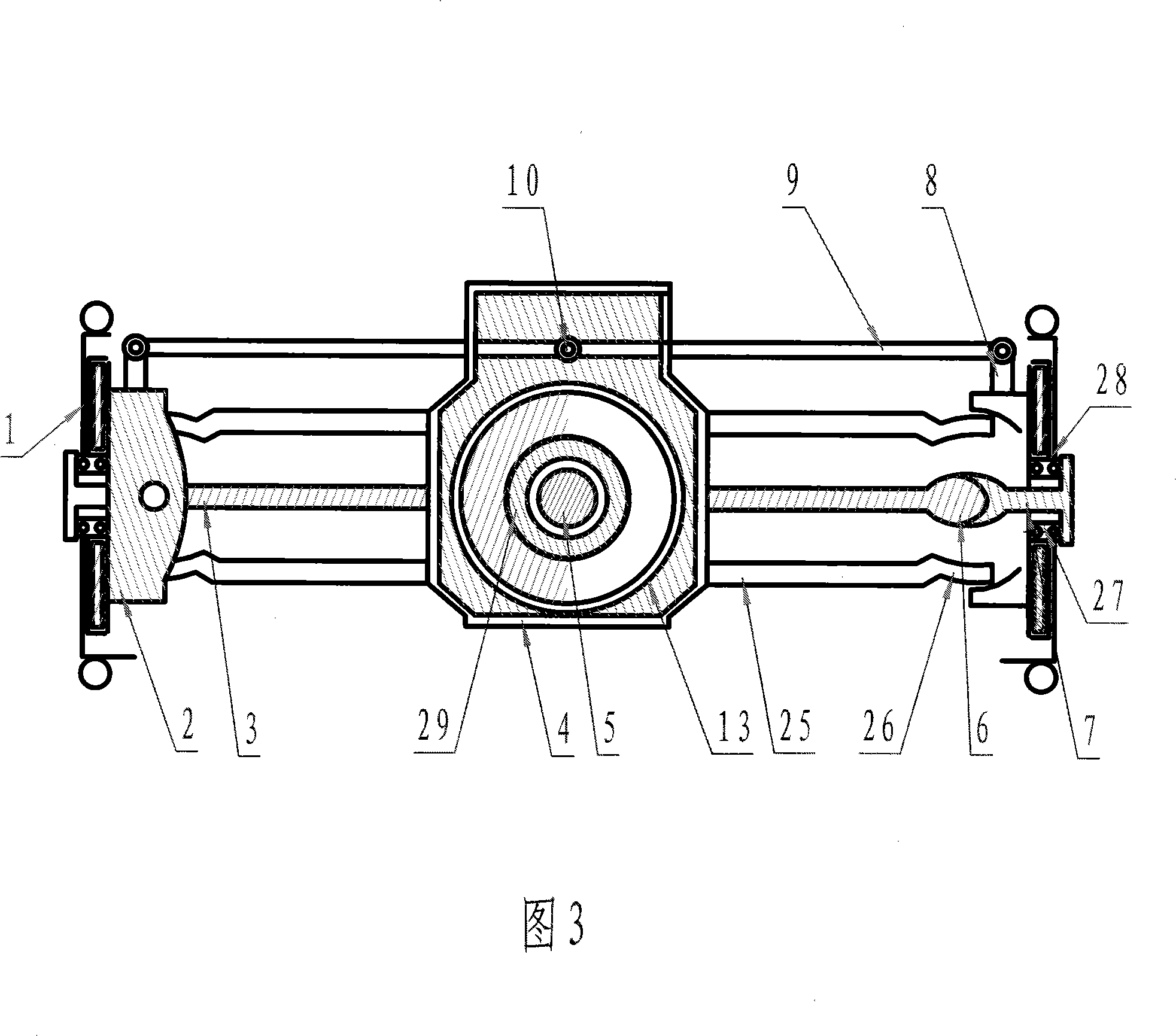 Self-balancing tractor