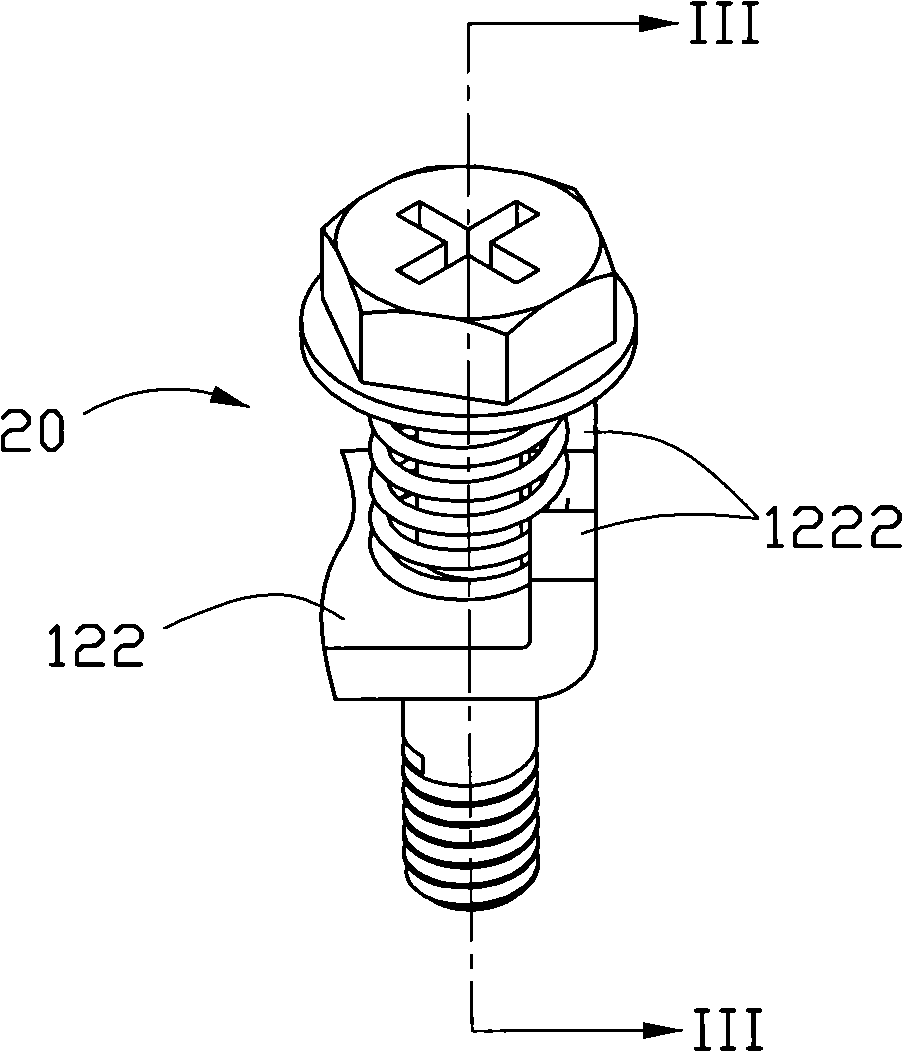 Fixing device combination