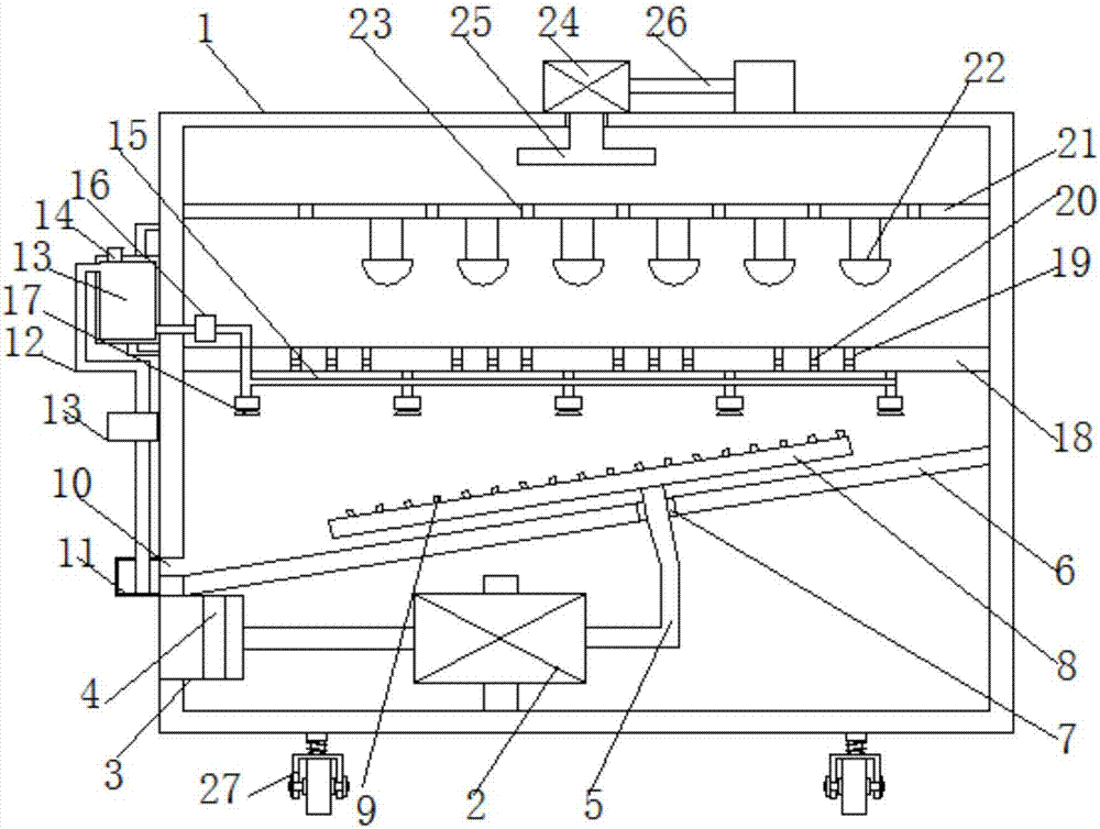 Domestic air purifying device