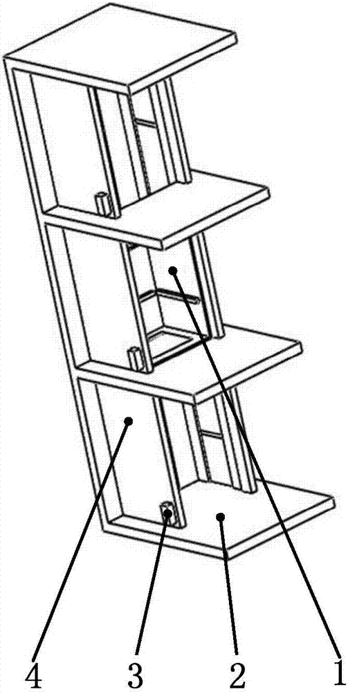 Safety system for perpendicular elevator