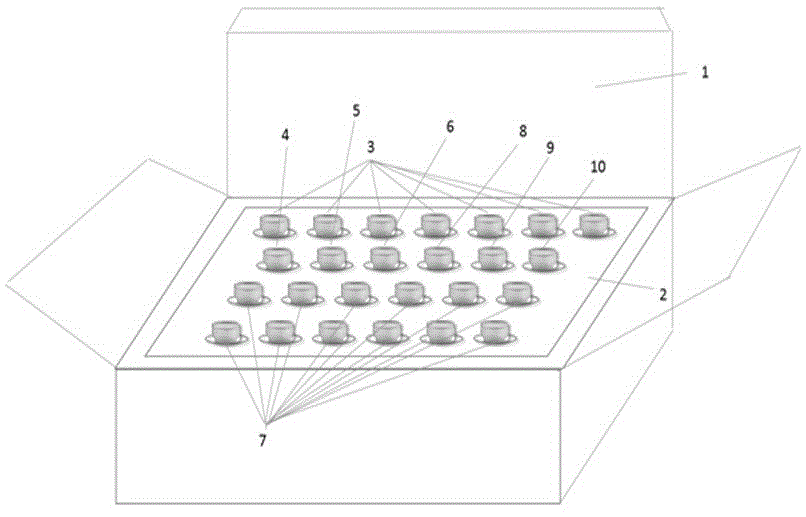 Breast cancer gene detection kit