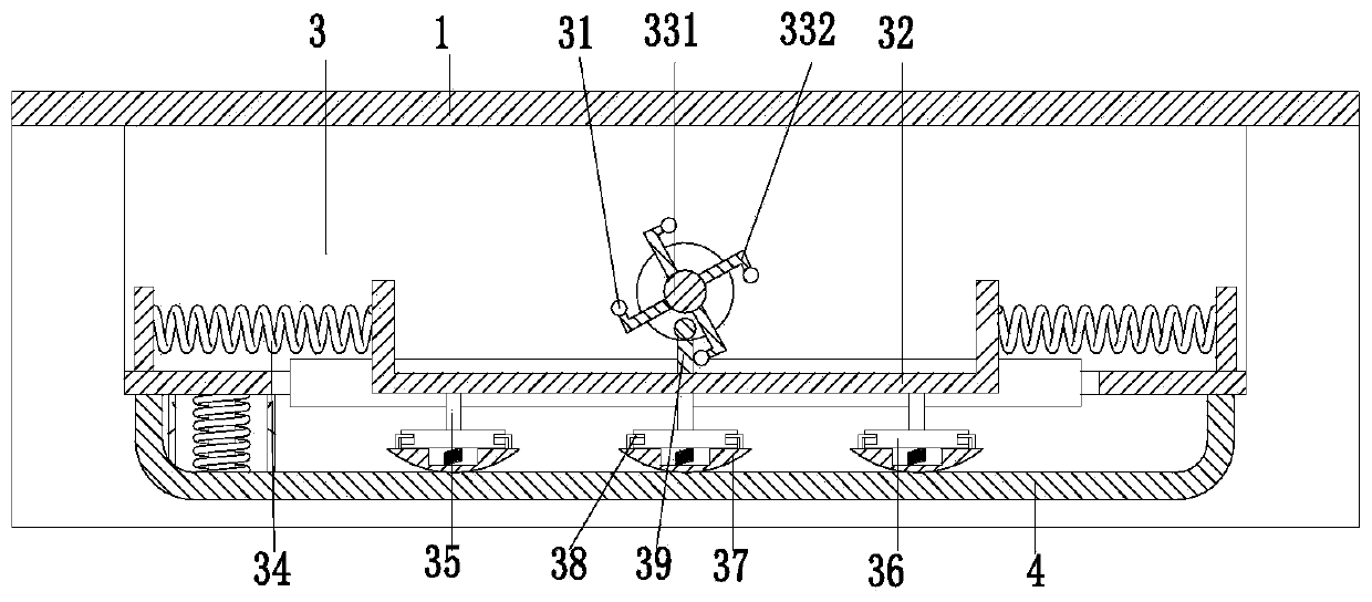 Carbon fiber cloth wall surface continuous compaction treatment system for reinforcing buildings