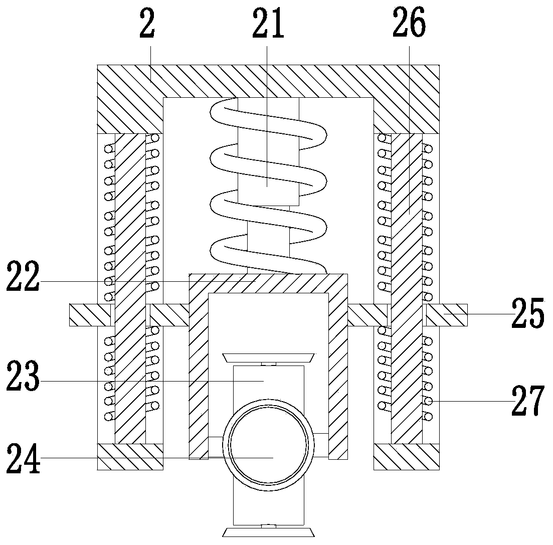 Carbon fiber cloth wall surface continuous compaction treatment system for reinforcing buildings