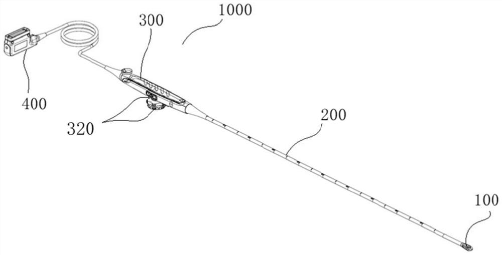 Transesophageal ultrasonic probe