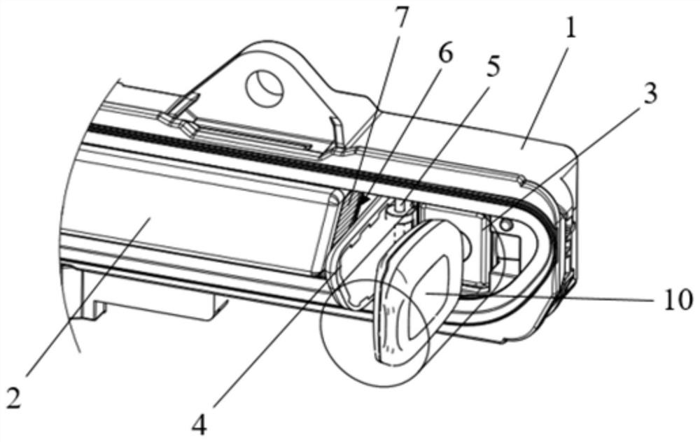 Motor vehicle door external door opening controller