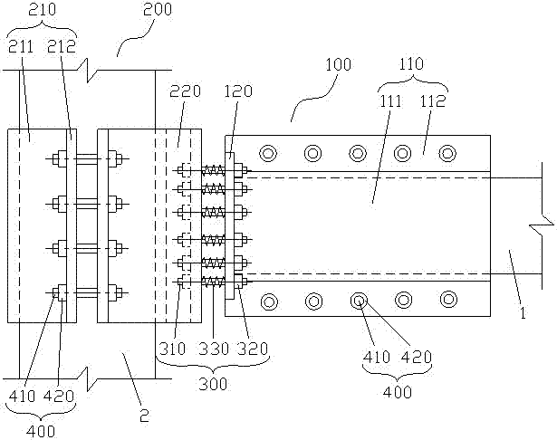 A reinforcement and repair method for beam-column mortise and tenon joints of wooden structures