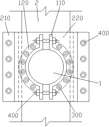 A reinforcement and repair method for beam-column mortise and tenon joints of wooden structures