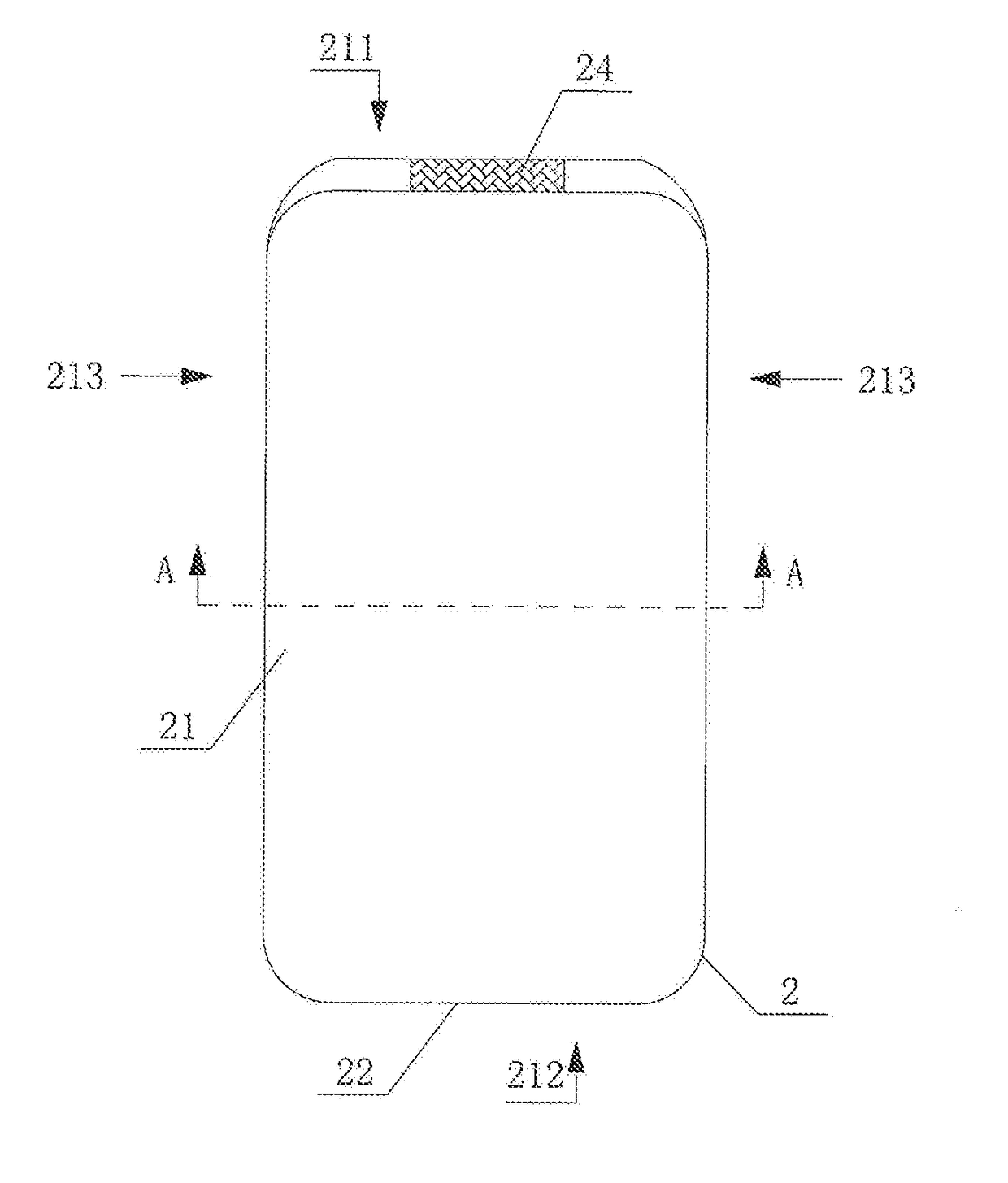 Edge-to-edge mobile terminal