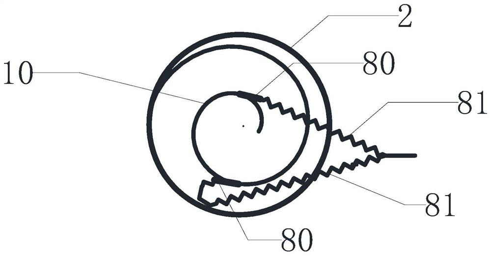 Novel rotary tangential flow efficient vertical flow sedimentation tank