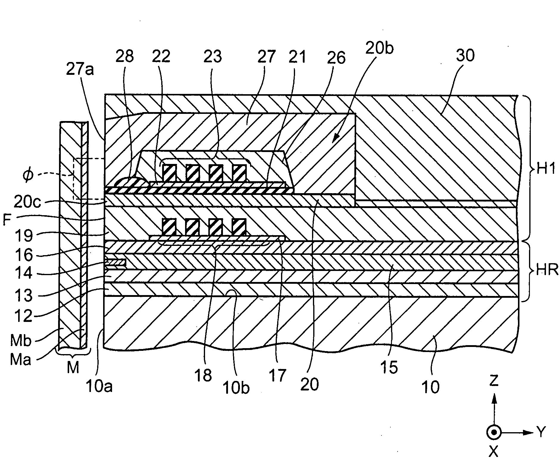 Magnetic head having toroidal coil layer and manufacturing method thereof