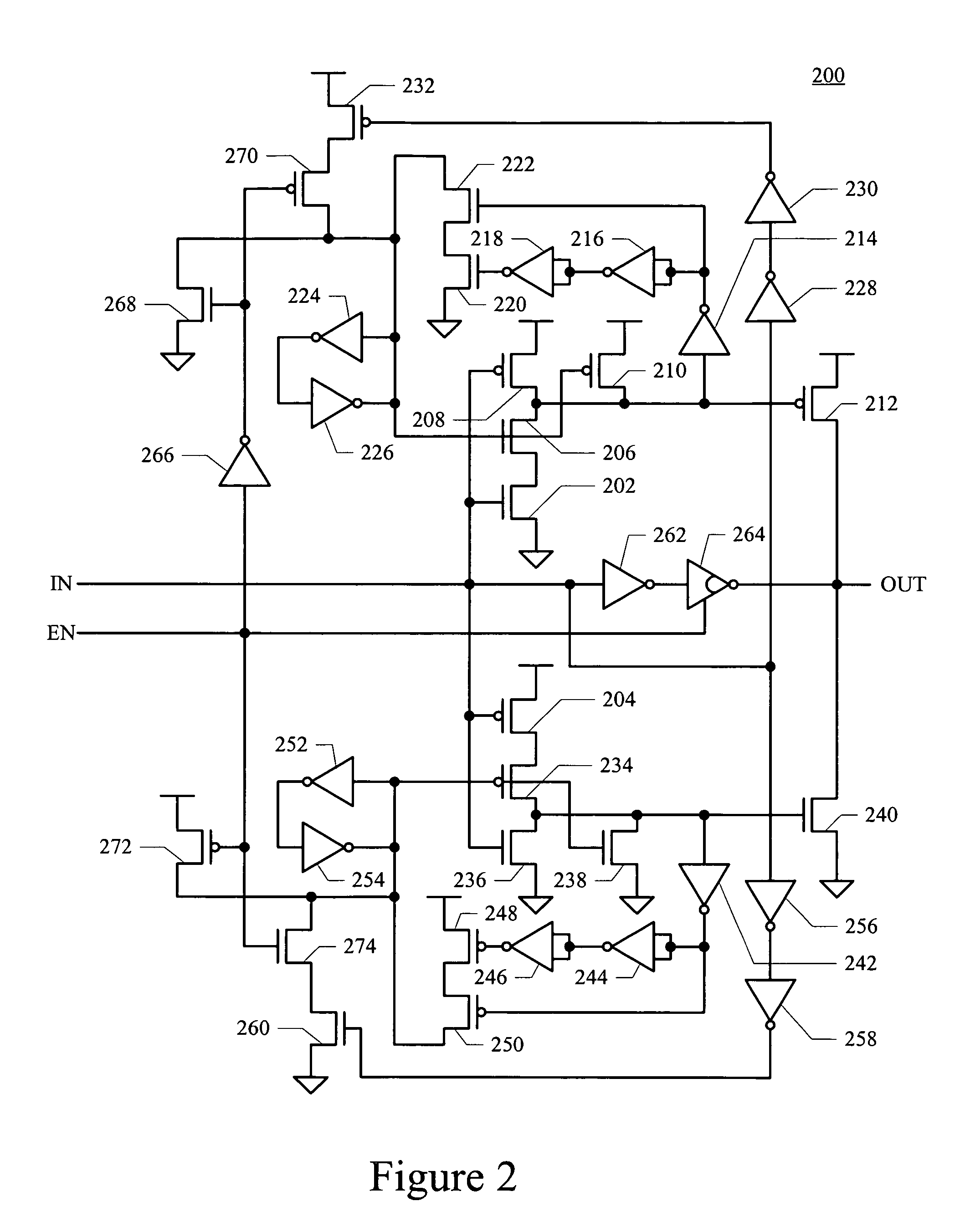 Cross point switch