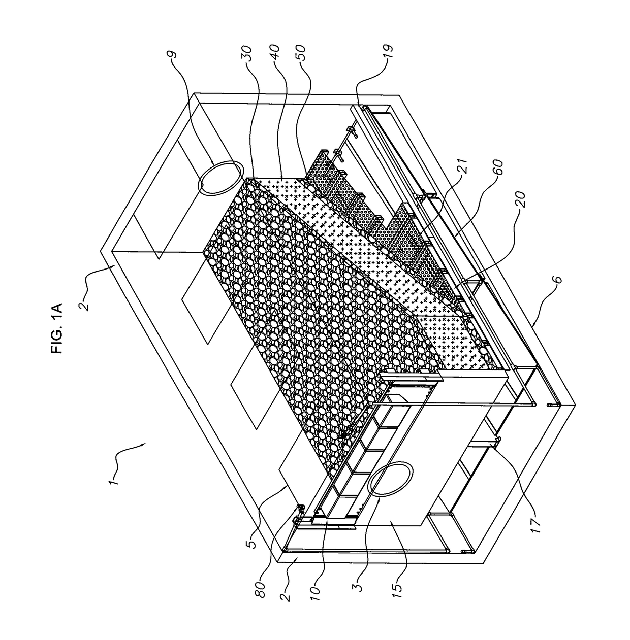 Nutrient removal filtration system and method