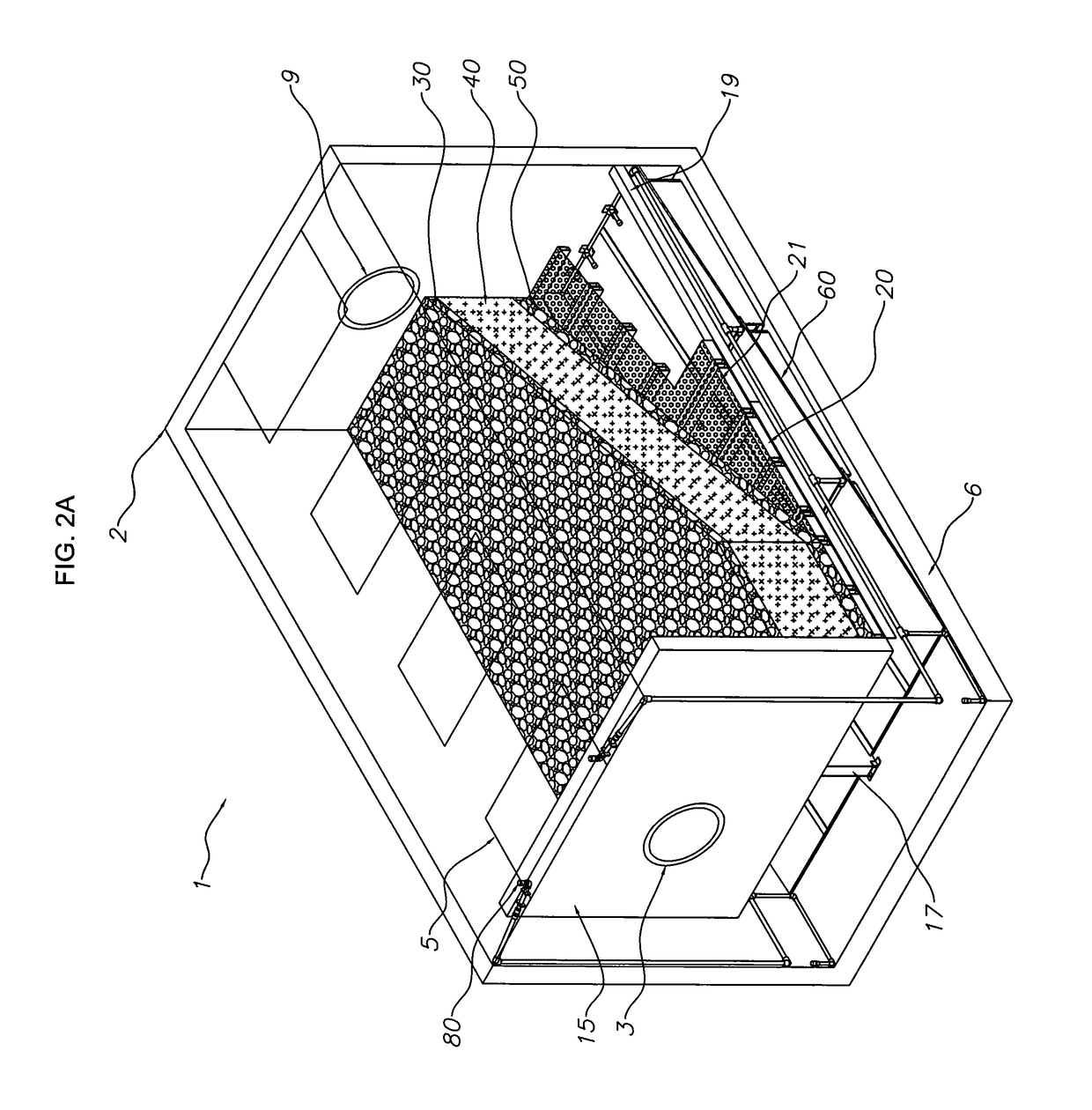 Nutrient removal filtration system and method