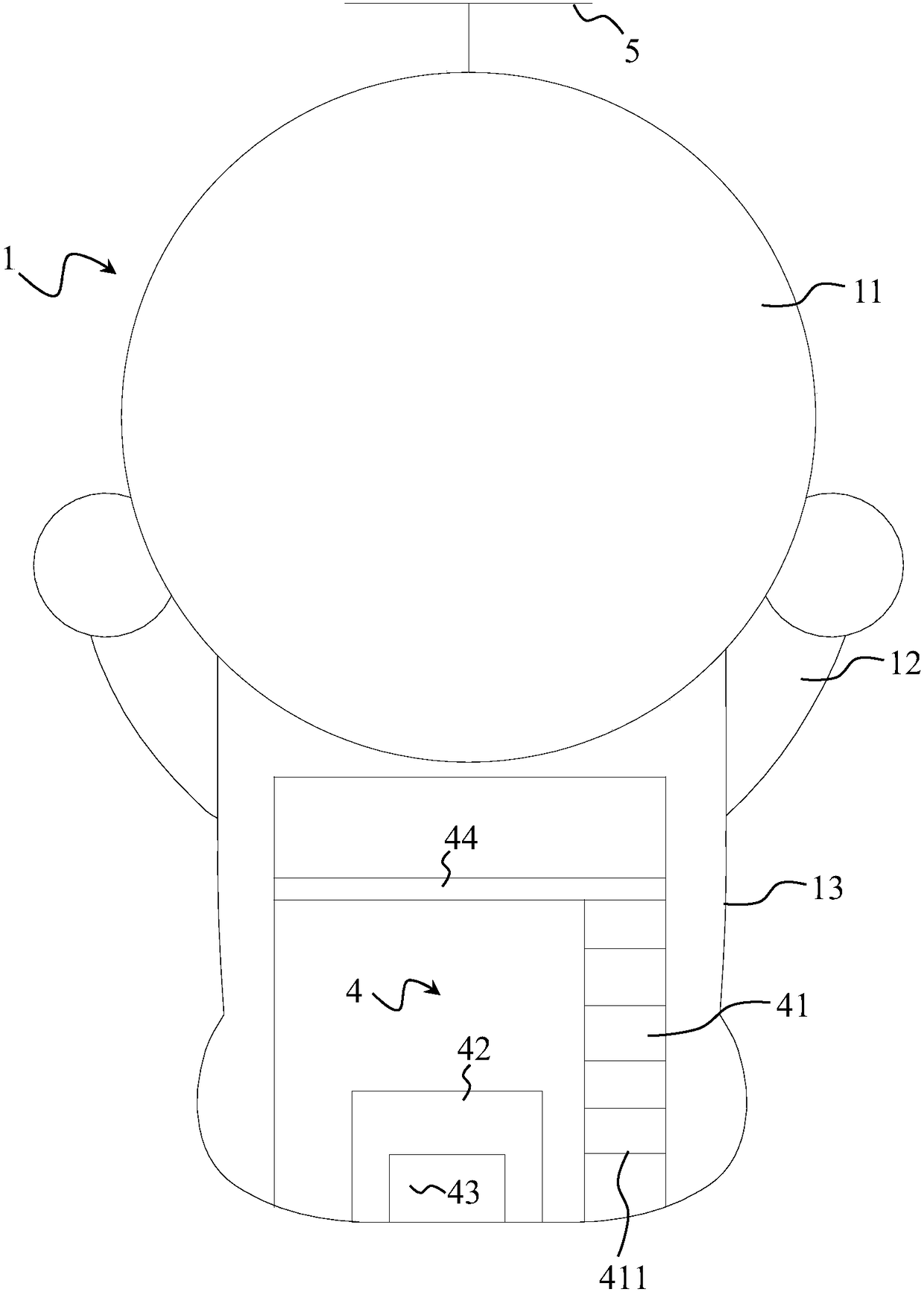 Activity room with various shapes and manufacturing method