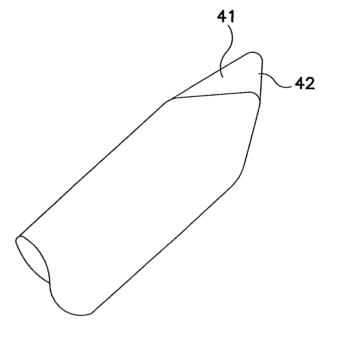 Process for cutting an optical fiber