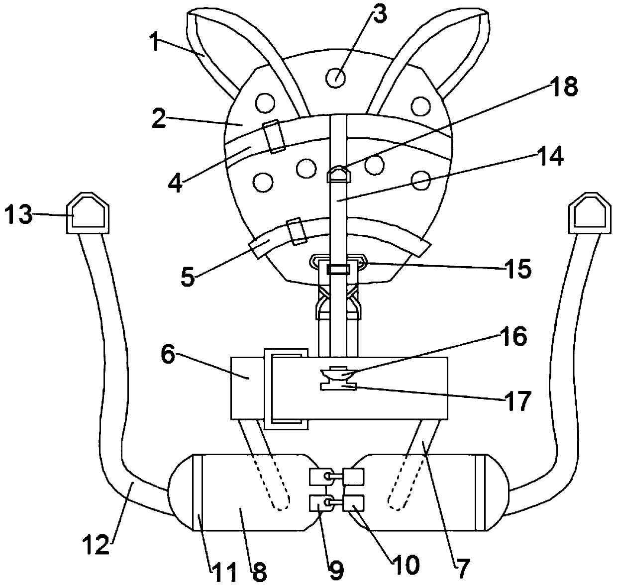 Full-body safety belt