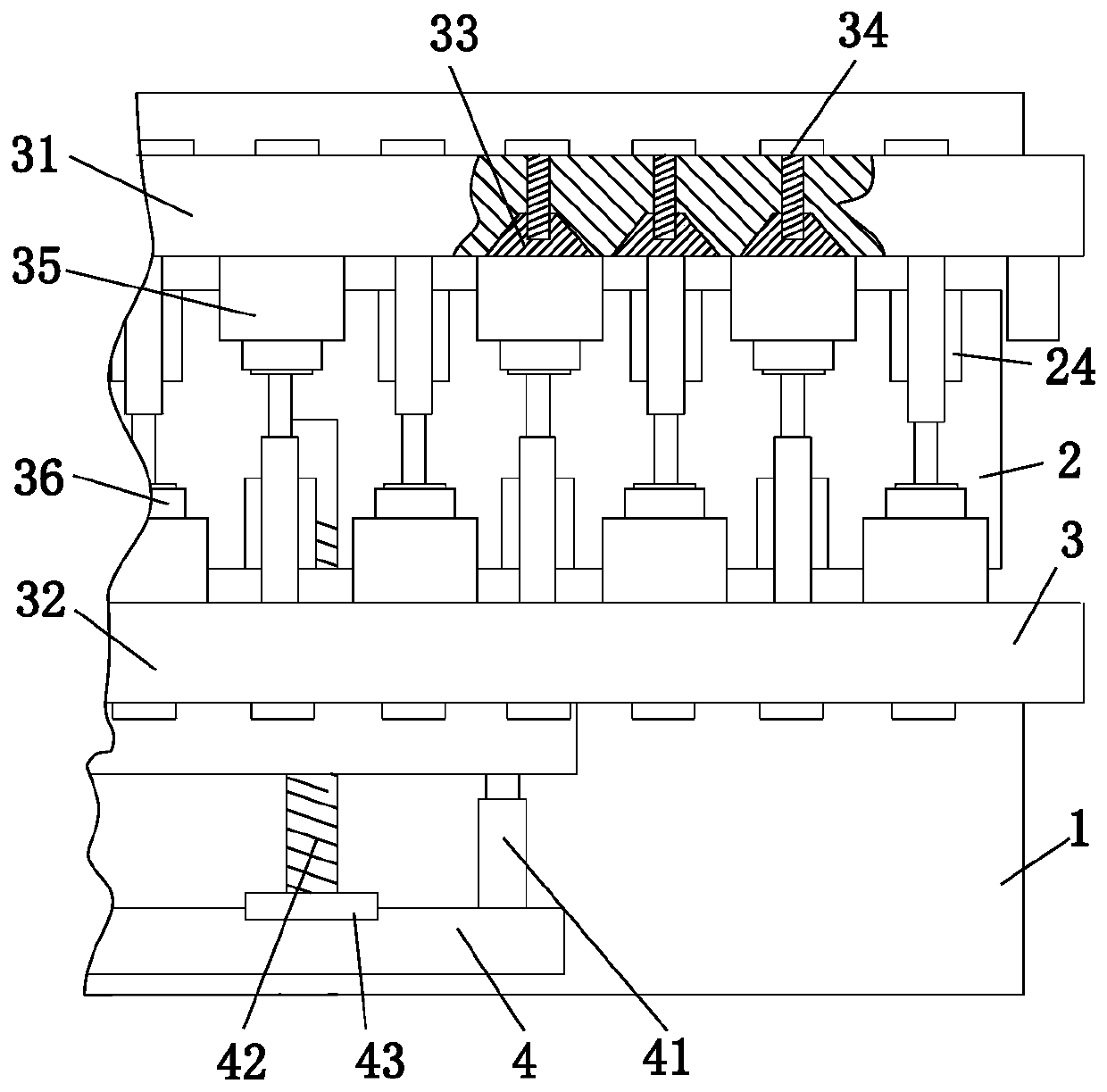 Filing and drilling machining bench work operation tool fixture