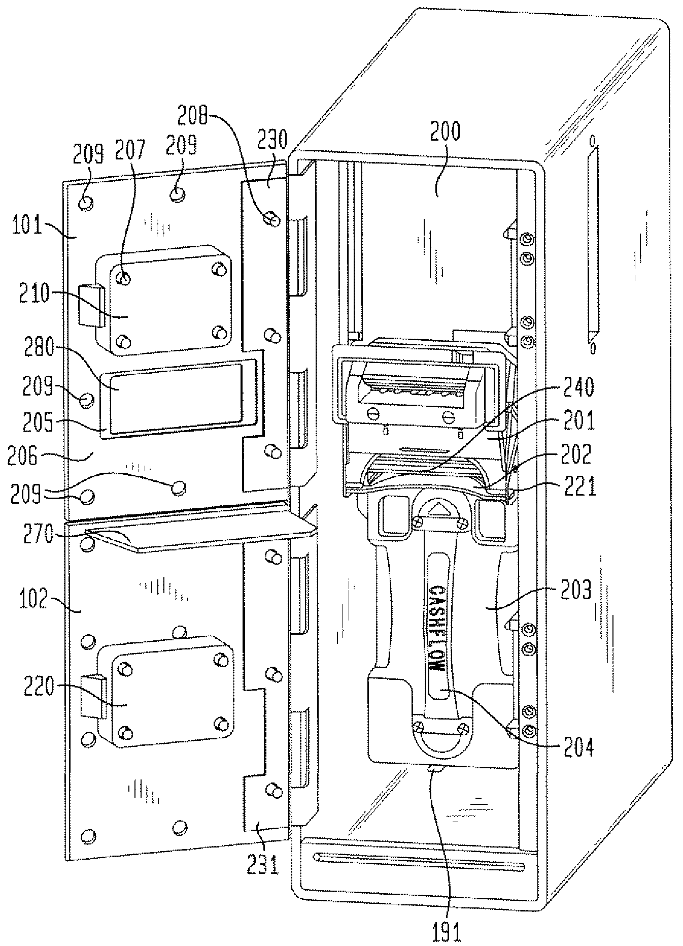 Two Door Electronic Safe