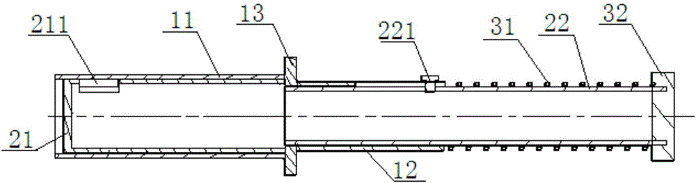 Method and tool for analyzing and sampling dry desulphurization absorbing tower fluidized bed material