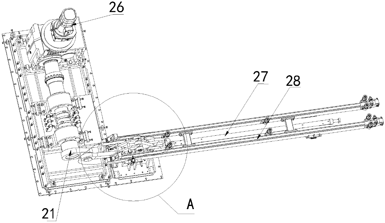 Reciprocating rod conveying system