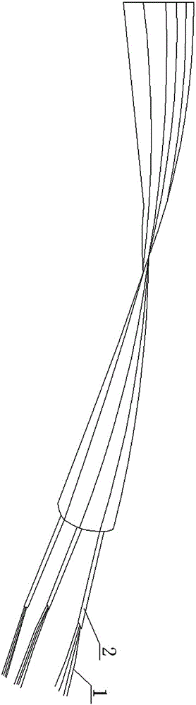 Composite fiber electric heating twisted yarn and its preparation method