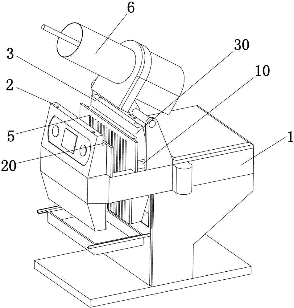 Pressing and filtering device for cold pressing juicer