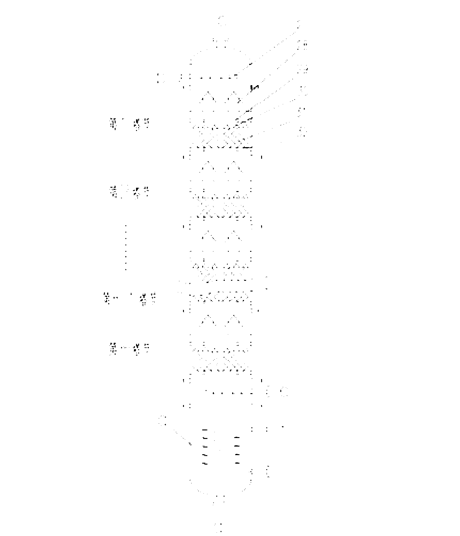 Method and device for concentrating and enriching stable isotopes 2H, 18O and 13C