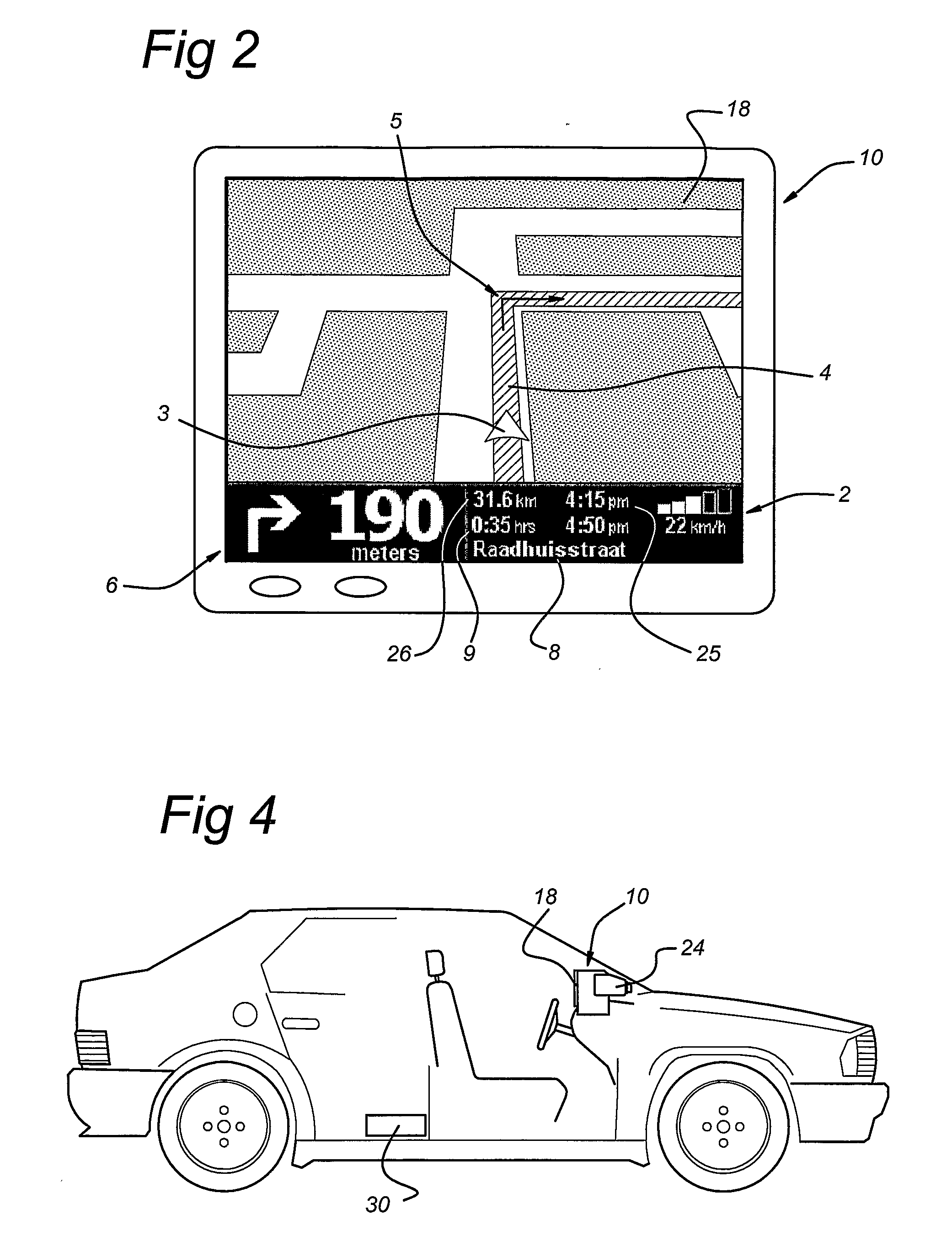 Navigation Device with Camera-Info