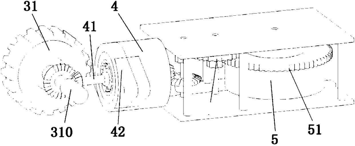 High-altitude escape slow descent device