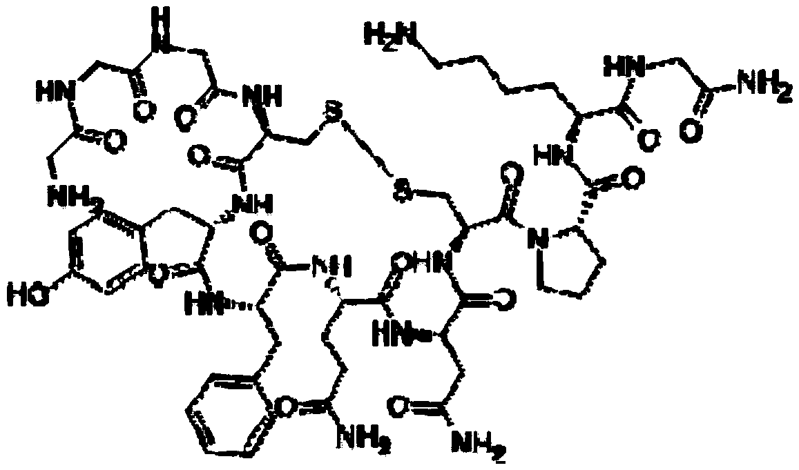 A kind of preparation method of terlipressin and pharmaceutical composition thereof