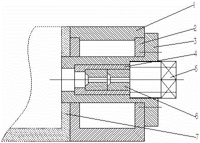 High-efficiency cooling coarse powder drawing stainless steel wire drawing die