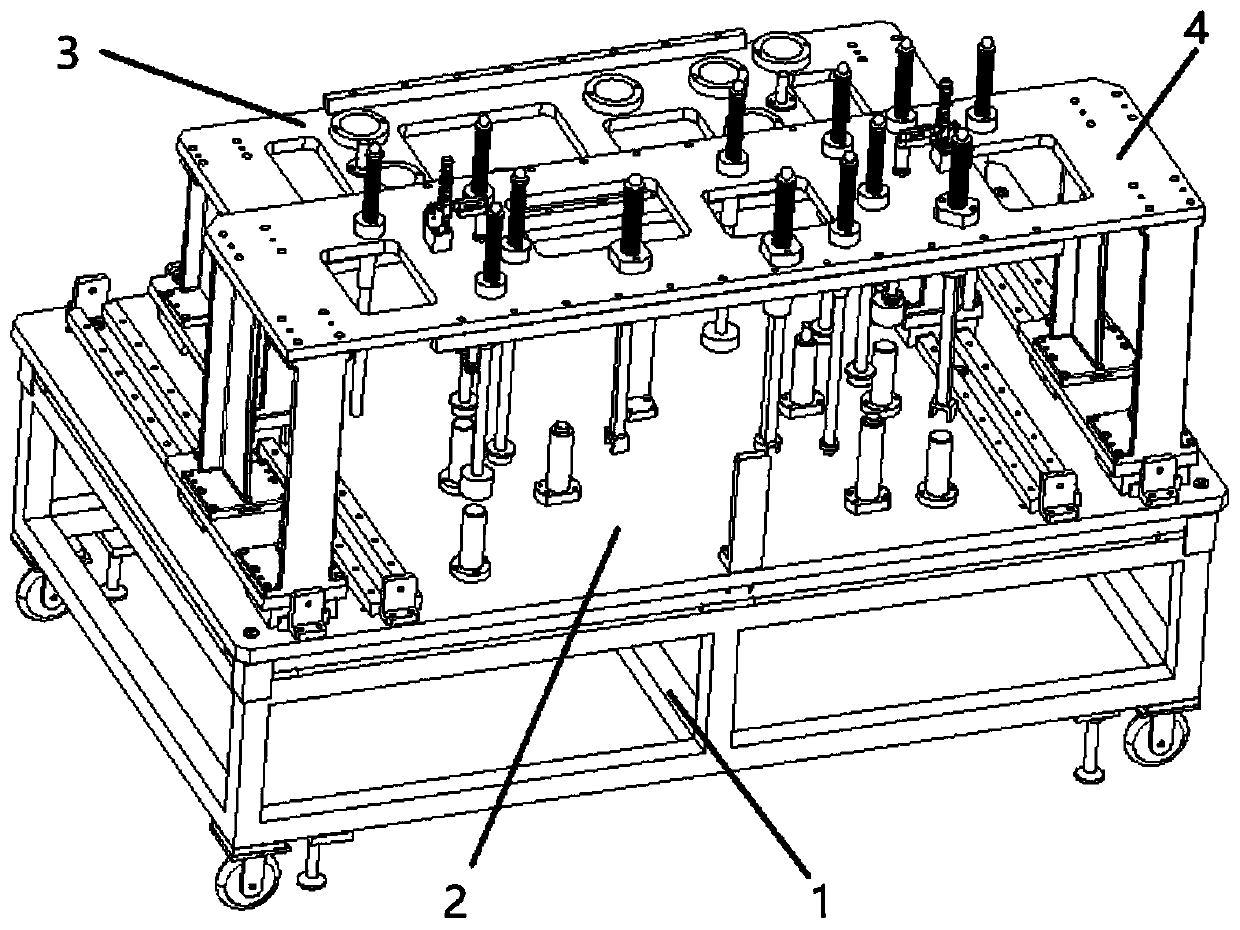 A method for detecting the position of a built-in component in an automobile fuel tank