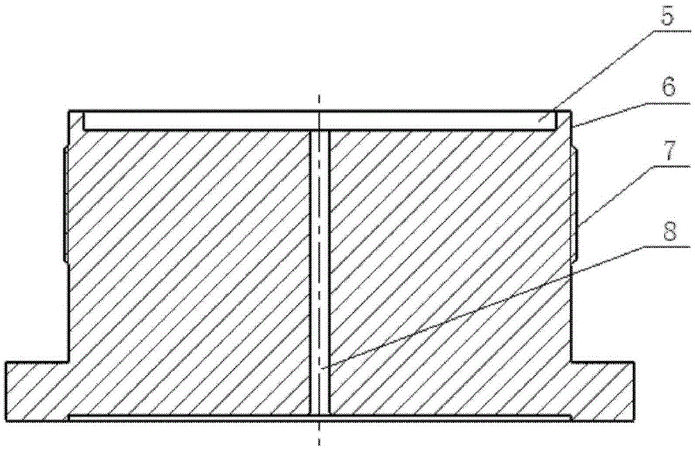 Disc type thin-walled parts milling device