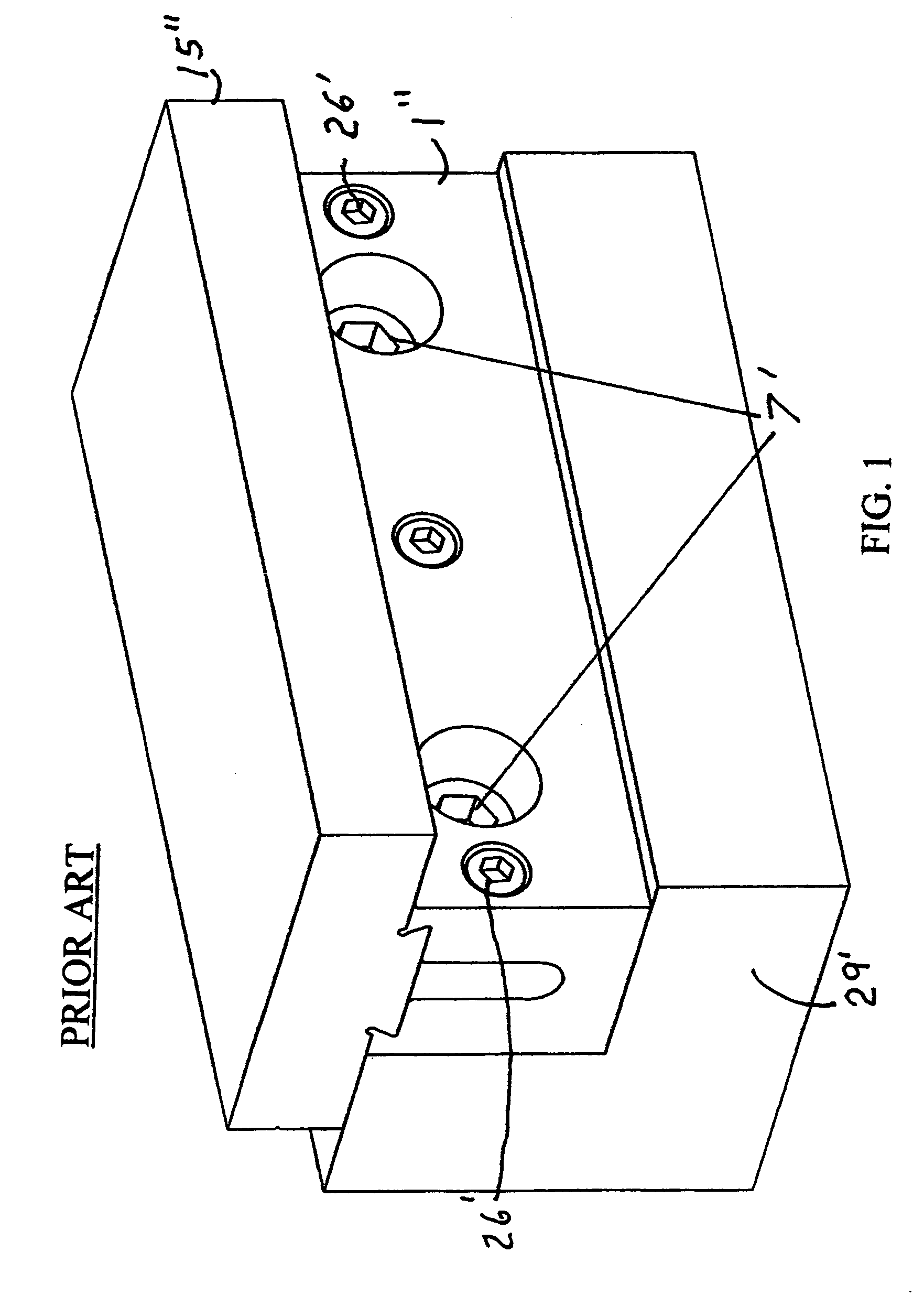 Segmentable resilient vise jaw