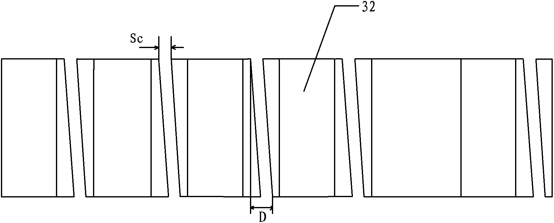 Concentrated-winding motor, generator and motor