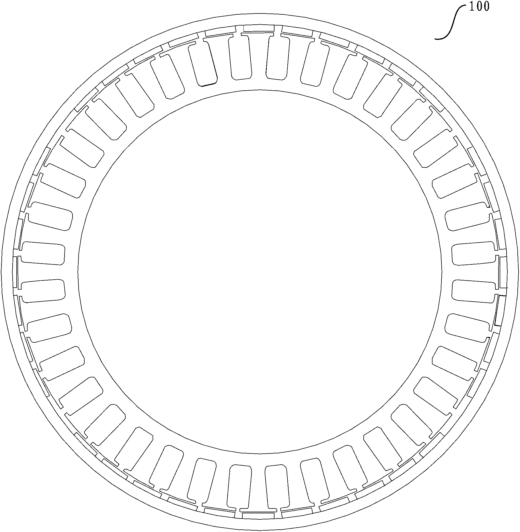 Concentrated-winding motor, generator and motor