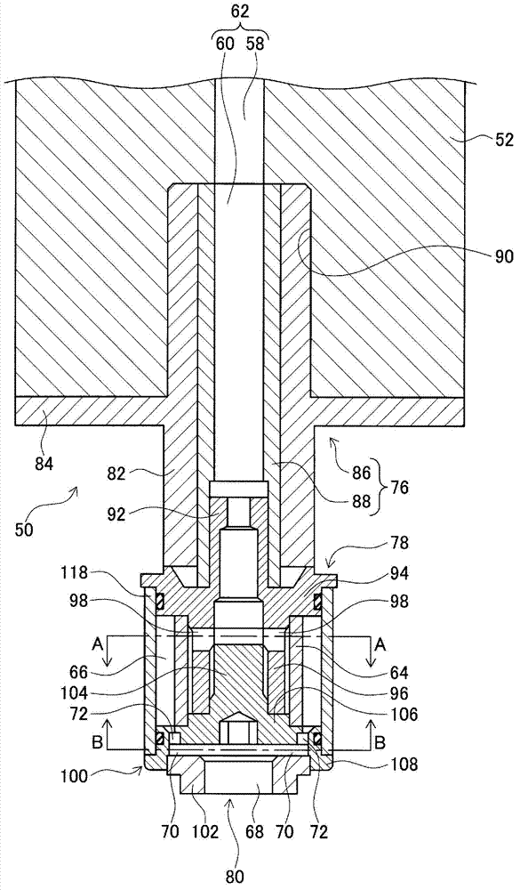 Installation head