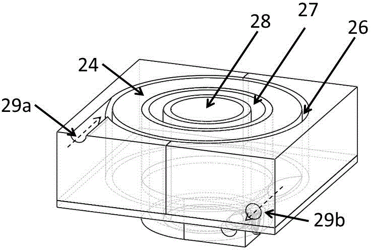 Experimental apparatus for researching microstructure and magnetic field relation of magnetic fluid