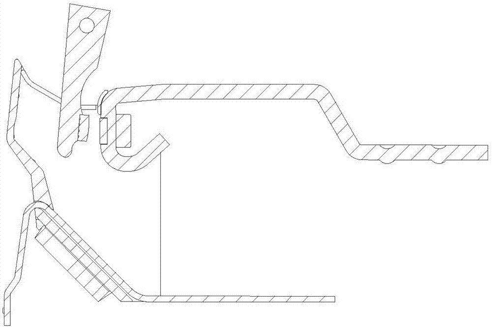 Arc-blowing mechanism of small-sized circuit breaker