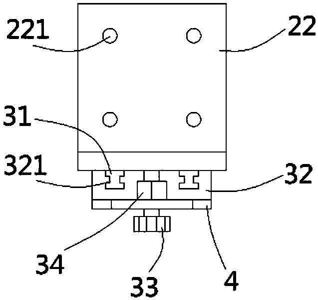 An adjustable industrial support for automation equipment