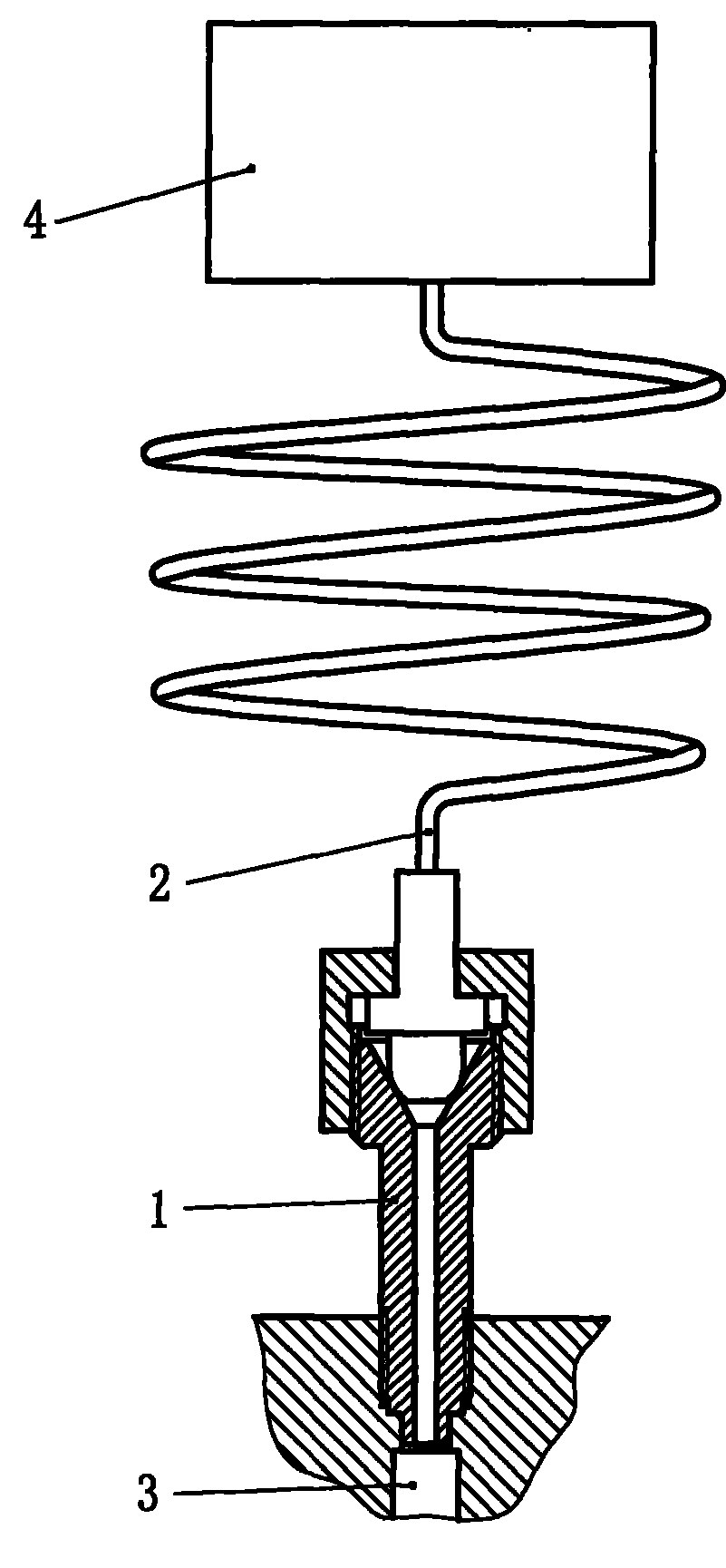 Eyelet phase modulation apparatus of pulse tube refrigerator