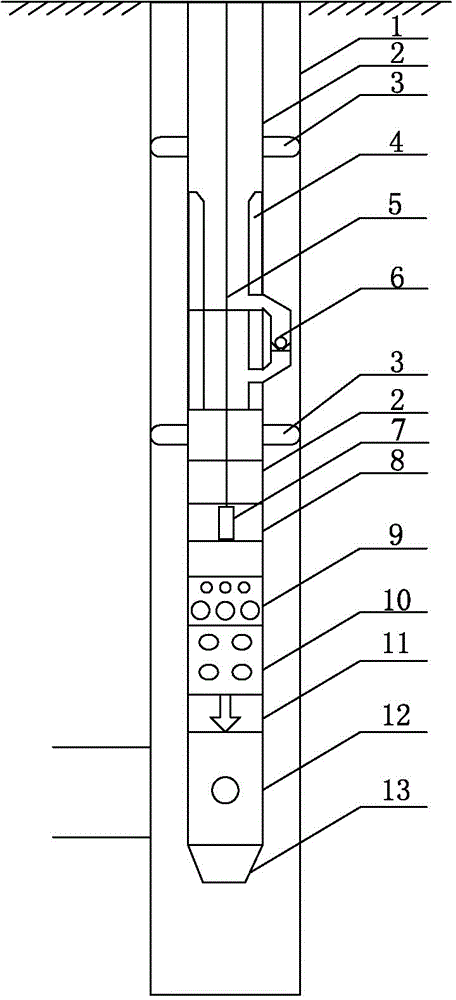 A combined production method of small-diameter tubular pump through pump calibration and deep shot mining