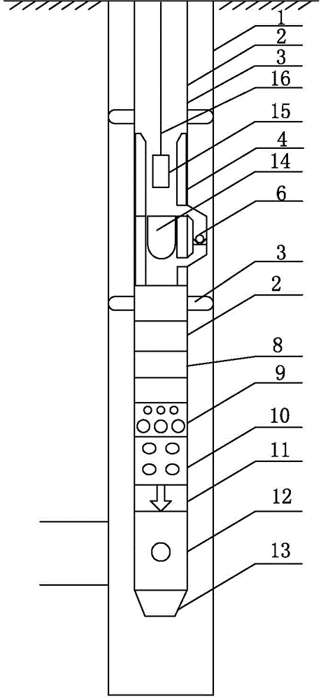 A combined production method of small-diameter tubular pump through pump calibration and deep shot mining