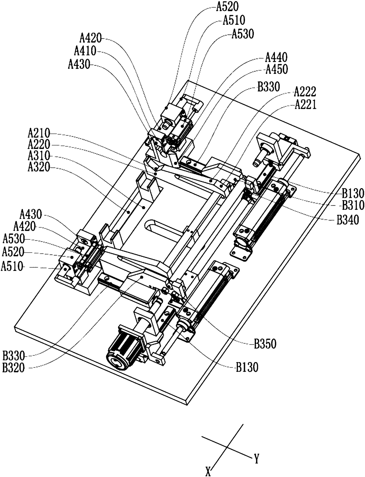 Automatic rubber sleeve mounting device