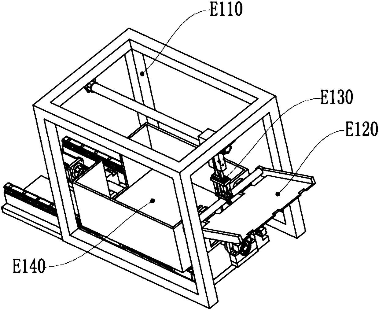 Automatic rubber sleeve mounting device